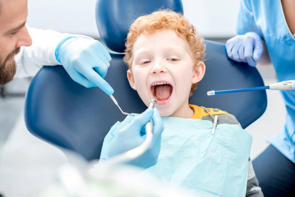 dentista con niños